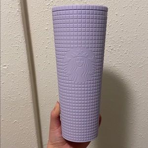 Starbucks Lilac Grid Cup Valentine’s Day 2021